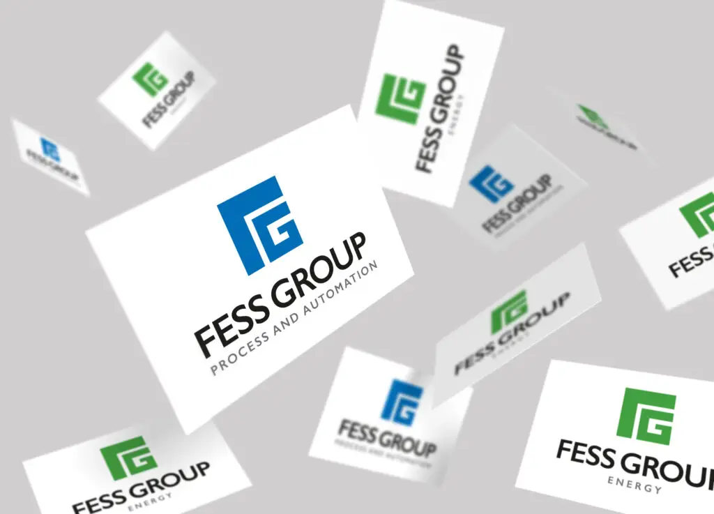 Fess Group branding sarah bates design