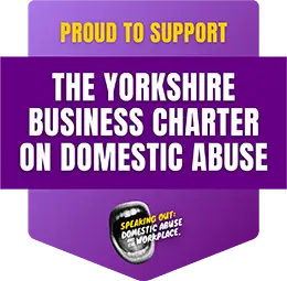 Proud to support the Yorkshire Business Charter on Domestic Abuse